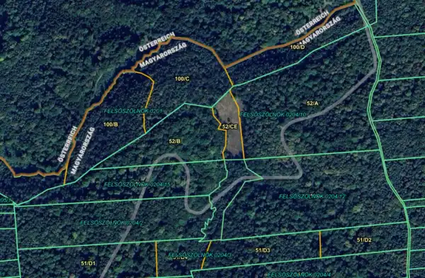 Eladó Erdő, Felsőszölnök 82000 m² 24.6 M Ft